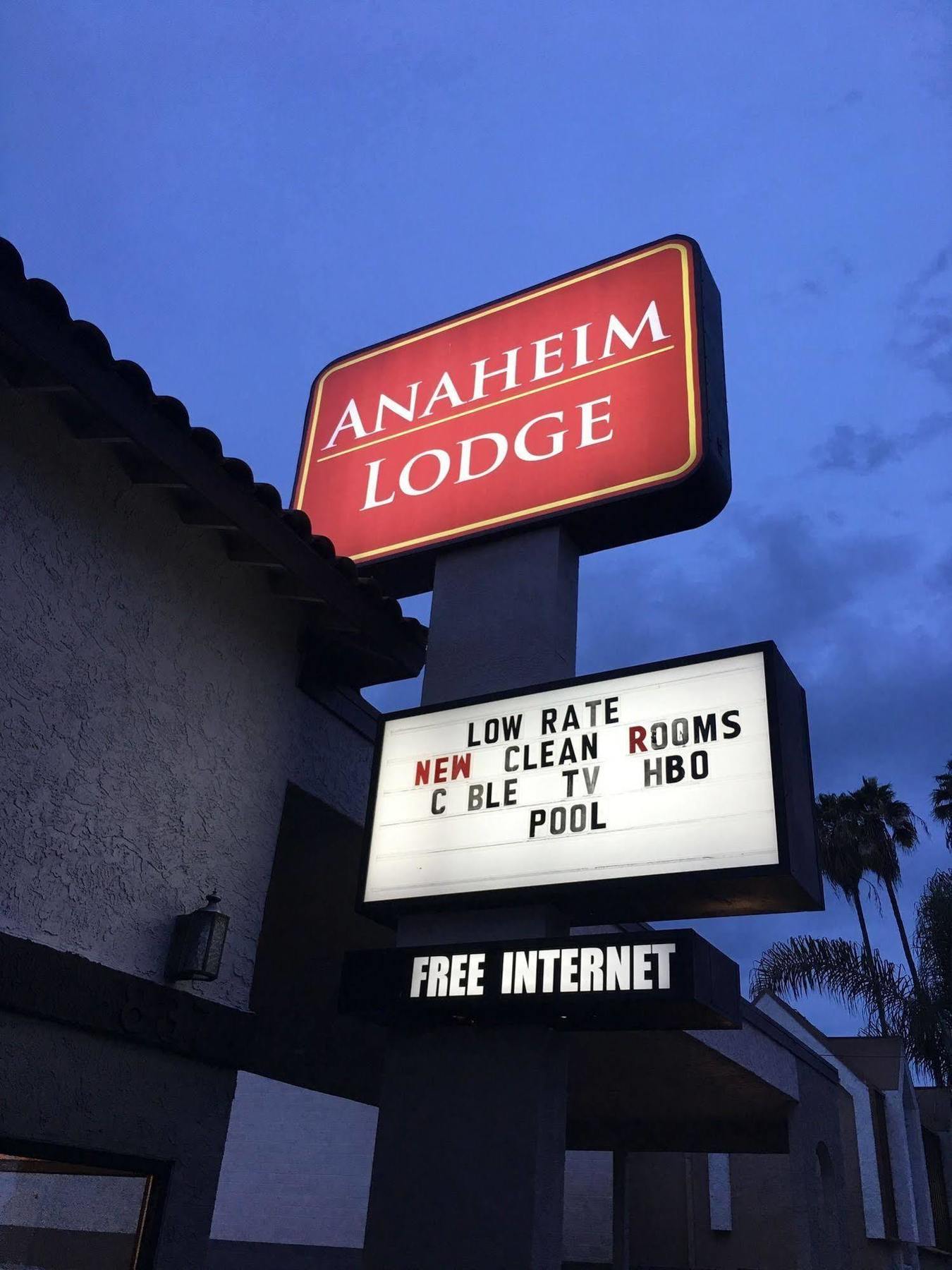 Anaheim Lodge Экстерьер фото